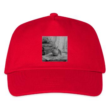 Vintage Mandarine - Kinder Basecap - Rot - Vorne