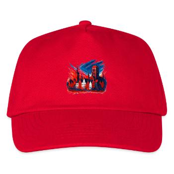 Gdańsk Gdańsk Design: Coat of Arms Art Patriotic - Kids’ Baseball Cap - red - Front