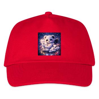 Celestial Nephalim Panda with Cloud Babies - Kids’ Baseball Cap - red - Front