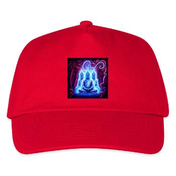 Erleuchtet_ - Kids’ Baseball Cap - red - Front
