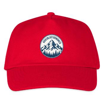 Bündner - Kinder Basecap - Rot - Vorne