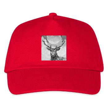Deer - Kids’ Baseball Cap - red - Front