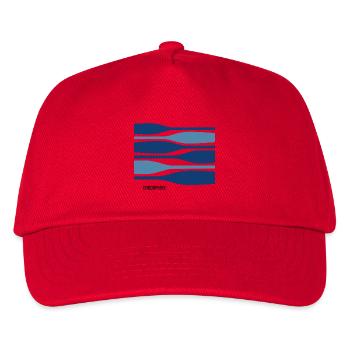 Endorphins – paddling with a good feeling - Kids’ Baseball Cap - red - Front