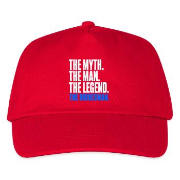 The Myth The Man The Legend The Bridesman - Kids’ Baseball Cap - red - Front
