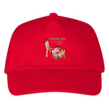 You're My Favorite View Romantic Couple Gift - Kids’ Baseball Cap - red - Front