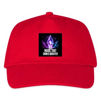 Magic Crystal: Light Shines Brighter - Kids’ Baseball Cap - red - Front
