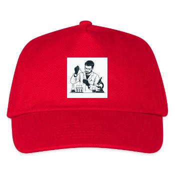 Laboratory scientist with pipette - Kids’ Baseball Cap - red - Front
