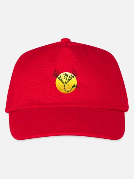 Sonnenphönix - Die Wiedergeburt des Lichts - Kinder Basecap - Rot