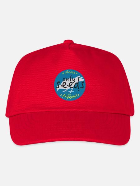 Only Seeds - Kinder Basecap - Rot