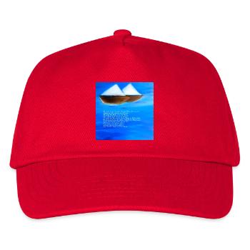 Freundschaft - Kinder Basecap - Rot - Vorne