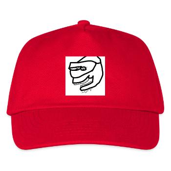 hehe - Kinder Basecap - Rot - Vorne