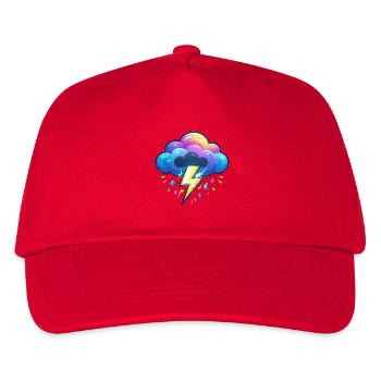 Blitz - Kinder Basecap - Rot - Vorne