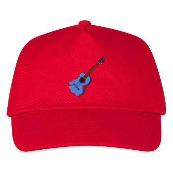 guitar - Kids’ Baseball Cap - red - Front