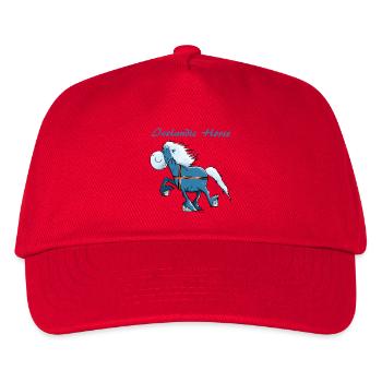 Pfiffiger Isländer - Kinder Basecap - Rot - Vorne