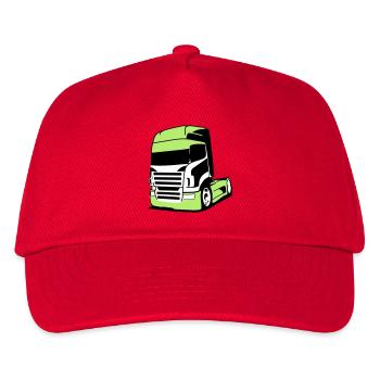 Camion V8 saisissant - Casquette de baseball Enfant - rouge - Devant