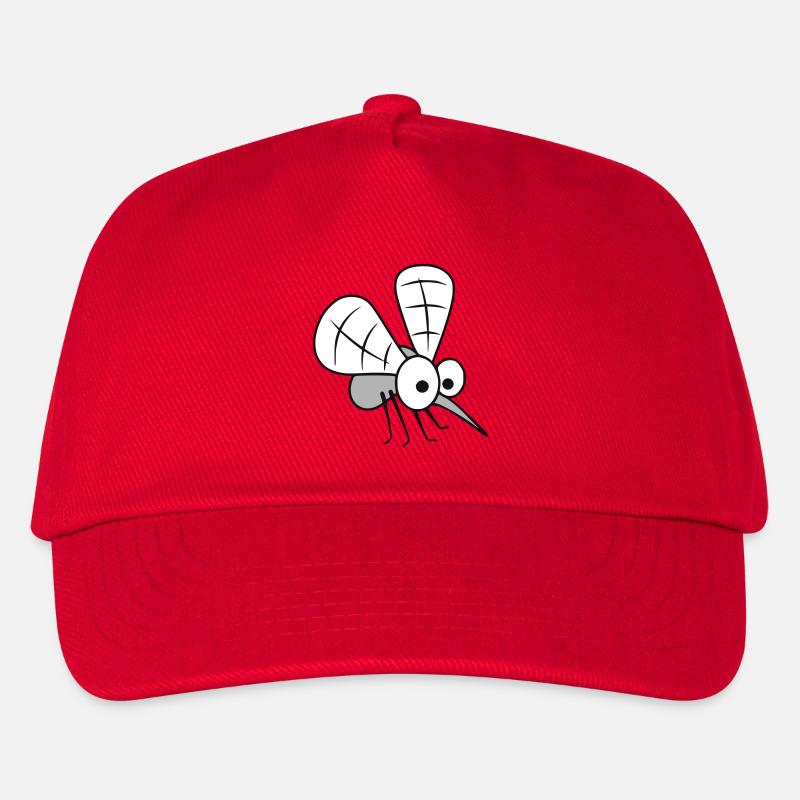 Mücke - Kinder Basecap - Rot