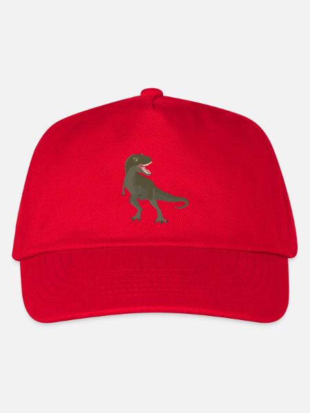 Tyrannosaurus - Kinder Basecap - Rot