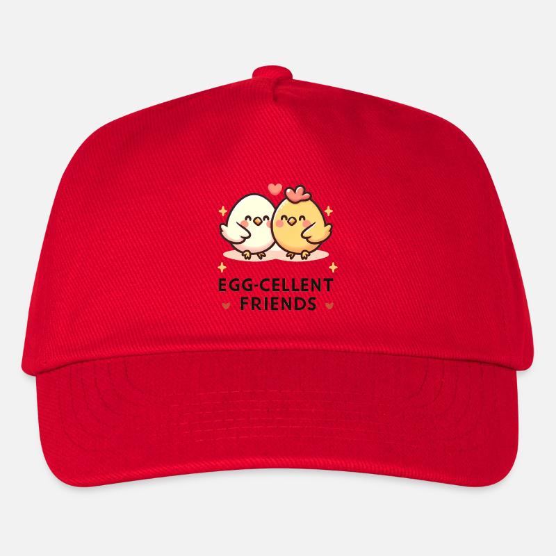 Amis d’Egg-Cellent - Casquette de baseball Enfant - rouge