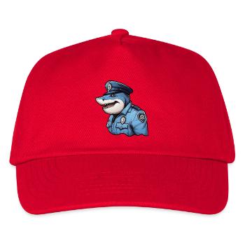 Requin policier - Casquette de baseball Enfant - rouge - Devant