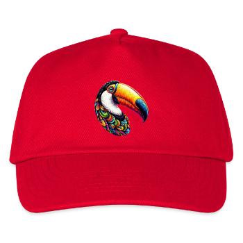 Toucan - Kids’ Baseball Cap - red - Front