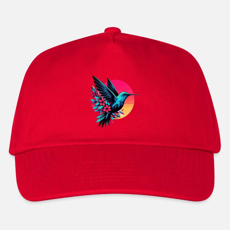 Kolibri - Kinder Basecap - Rot