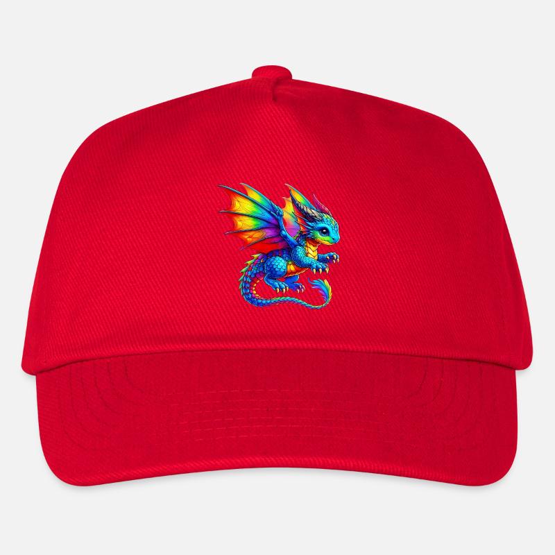 Dragon - Casquette de baseball Enfant - rouge