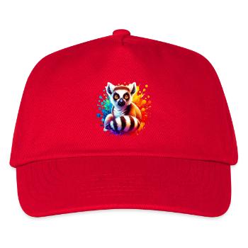 Lemur - Kids’ Baseball Cap - red - Front
