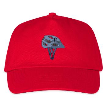 Cycling helmet - Kids’ Baseball Cap - red - Front