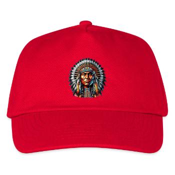 American Indian American - Kids’ Baseball Cap - red - Front