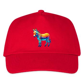 Donkey Mule - Kids’ Baseball Cap - red - Front