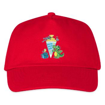 Dragon-écolier. Oh mon sac ! - Casquette de baseball Enfant - rouge - Devant