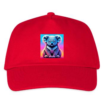 Koala - Kinder Basecap - Rot - Vorne
