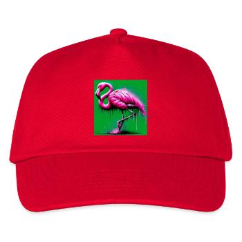 flamingo - Kids’ Baseball Cap - red - Front