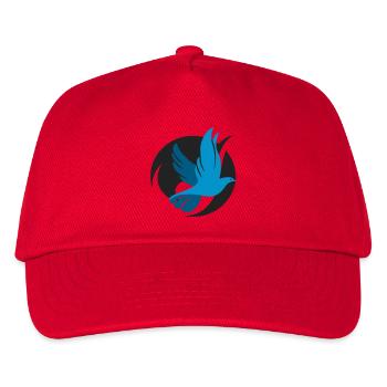 Original dove logo - Kids’ Baseball Cap - red - Front