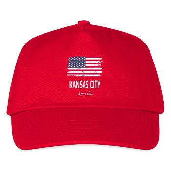 Kansas City - Kids’ Baseball Cap - red - Front