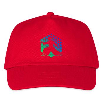 Idée de cadeau d’arts martiaux pour un élève d’Aïkido - Casquette de baseball Enfant - rouge - Devant