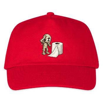 La momie et le dessin animé en papier toilette - Casquette de baseball Enfant - rouge - Devant