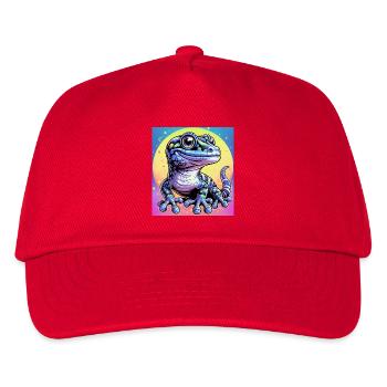 Gecko - Kids’ Baseball Cap - red - Front