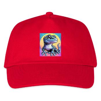 Gecko - Kids’ Baseball Cap - red - Front