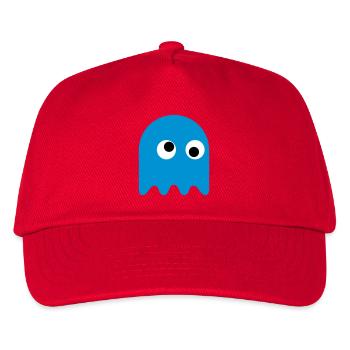 Game Classics Ghost - Kinder Basecap - Rot - Vorne