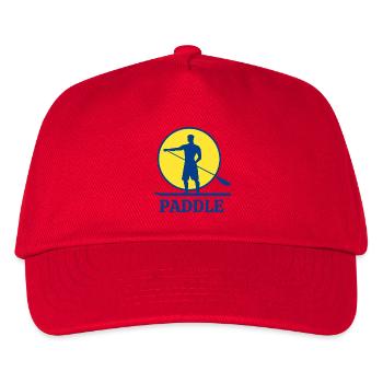 paddle, fan de paddle, stand up - Casquette de baseball Enfant - rouge - Devant