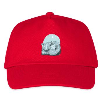 Vinja the she-wolf - Kids’ Baseball Cap - red - Front