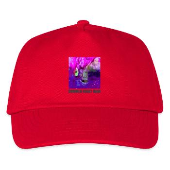 Summer NightRain Abstract - Kids’ Baseball Cap - red - Front
