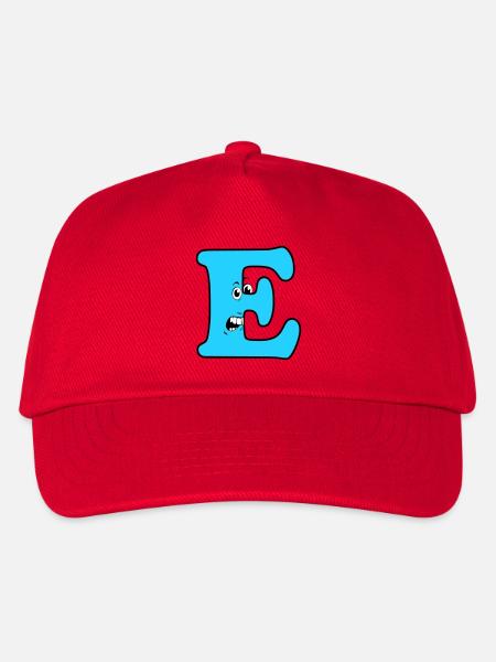 E - Kinder Basecap - Rot