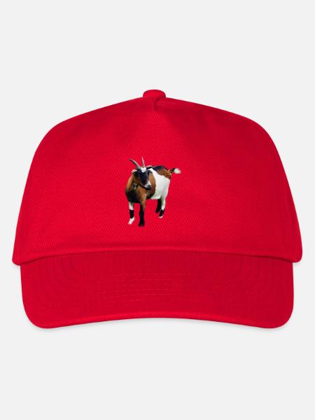 Goat - Kids’ Baseball Cap - red