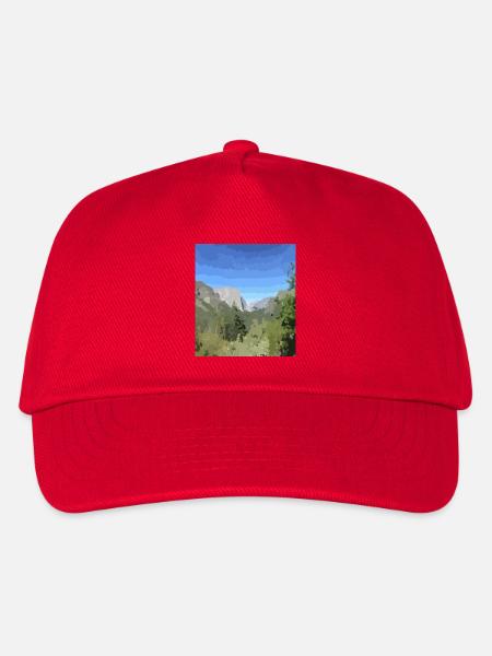 El Capitan - Kinder Basecap - Rot