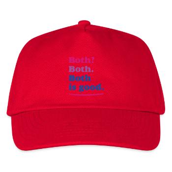 Mois de la fierté LGBTQ - Fierté bisexuelle - Casquette de baseball Enfant - rouge - Devant
