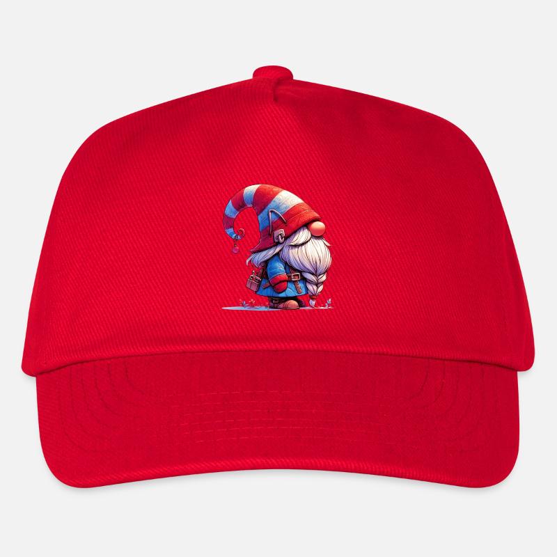 Gnom-Goblin-Elf - Kinder Basecap - Rot