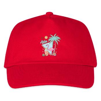Aloha Sommer - Kinder Basecap - Rot - Vorne