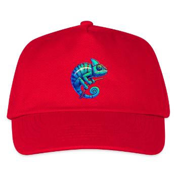 Caméléon - Casquette de baseball Enfant - rouge - Devant